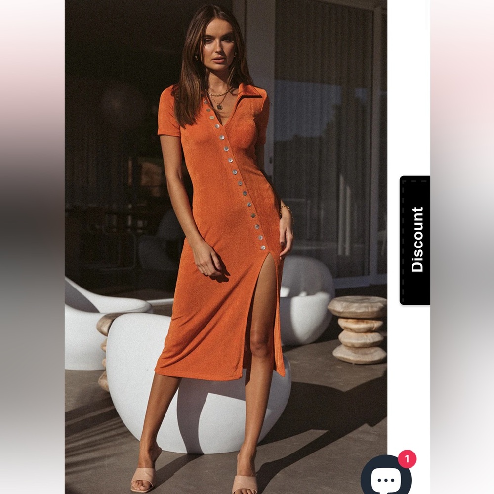 NWT Seven Wonders Jada Midi Dress